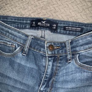 Hollister ripped jeans